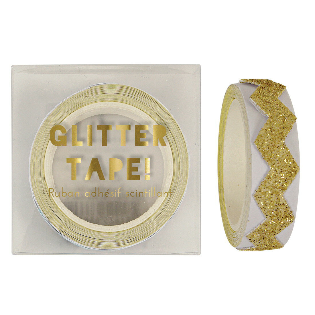 Gold Glitter Chevron 金色 グリッター 波 ジグザグ テープ パーティー 手帳 ラメ シール 用途 様々 ノート インテリア 家具 デコレーション 自分流 アレンジ サイズ 文具 家 電化製品 箪笥 子…