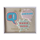 ブローチ 刺繍ブローチ SPEECH BUBBLE 子供 プチギフト おしゃれ かわいい アクセサリー プレゼント 誕生日会 インスタ映え 小学生 中学生 高校...