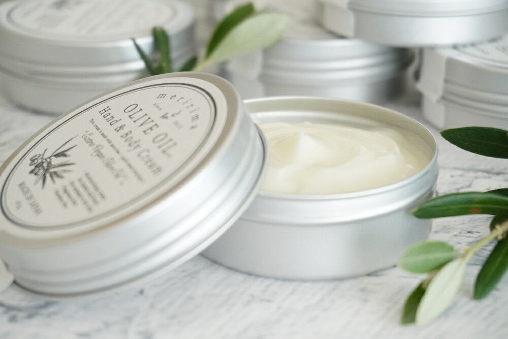 【専用ギフトラッピング】メリリマ オリーブオイルハンド＆ボディクリーム用 meririma OLIVE OIL Hand&Body Cream専用ギフトラッピング（ミニギフトボックス＆金リボン）【※ハンドクリーム本体商品ではありません！】