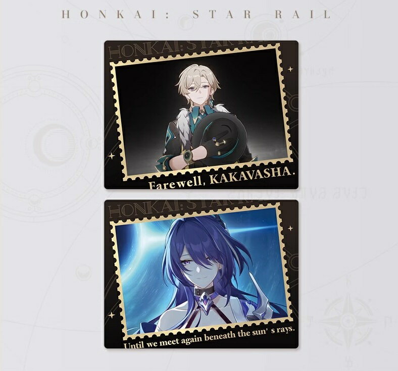 崩壊：スターレイル 公式グッズ 正規品 君との思い出 シリーズ 冷蔵庫マグネット 黄泉 アベンチュリン