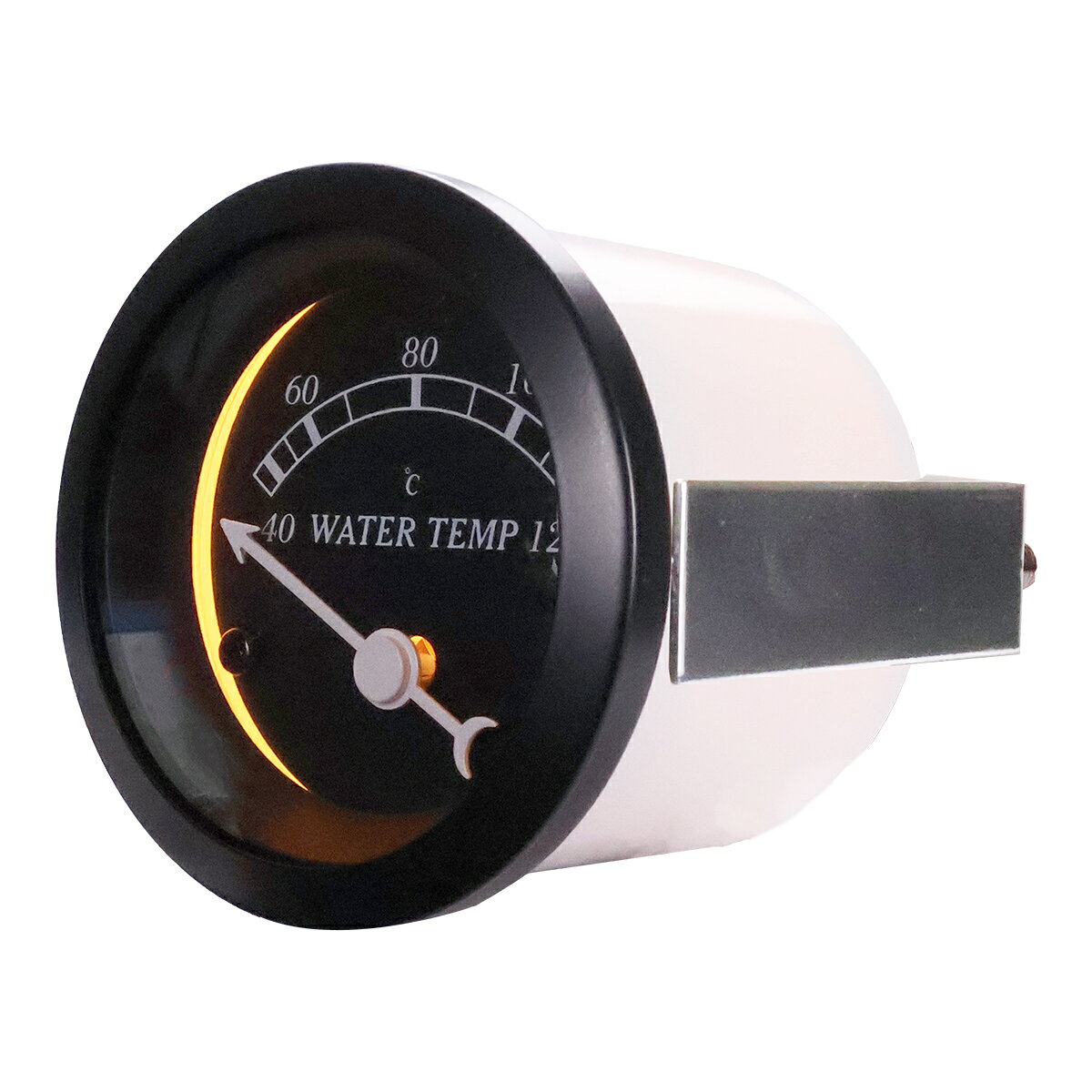 【送料無料】オートゲージ 水温計 52Φ AMシリーズ ホワイト/ブラック メーター LED autogauge 52mm ドレスアップ 車 改造 AM27OPB 送料無料 ［メーター LED autogauge ドレスアップ 車 改造］
