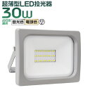 【送料無料】 LED投光器 30W LED 投光器 昼光色 電球色 避難所 防災 IP65 広角120度 ledライト 看板灯 集魚灯 作業灯 舞台照明 屋内 屋外 照明 ゴルフ 野球 サッカー ポータブル投光器 防水加工 ACコード付商品