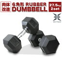 【限定11%OFFクーポン配布中】 ダンベル 27.5kg 2個セット...(4)