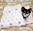 ふかふかおふとん フルーツ チェリー バナナ 潜る 暖かい ふわふわ 洗濯 可愛い 秋冬 犬のベッド 犬用ベッド 犬のマット 小型犬 チワワ プードル 柴犬