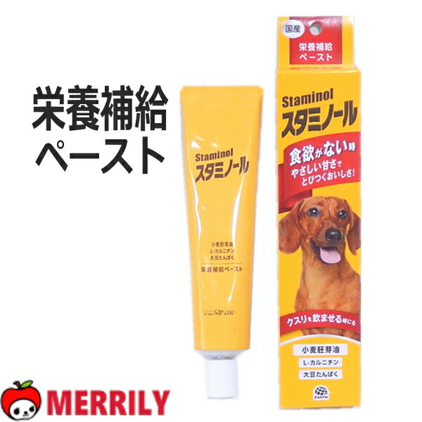 樂天商城 - 犬 栄養補給 スタミノール 100g ペースト状 サプリメント ジェル サプリ ペット用 犬用 ブドウ糖 子犬 低血糖防止 カロリー補給 夏バテ 衰弱 老犬 甘い 小型犬 超小型犬 シニア犬 食欲 食が細い ドッグフード 犬用品 ペットグッズ