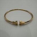 【中古】Tiffany ティファニー Tワイヤー ブレスレット AU750 5.8g