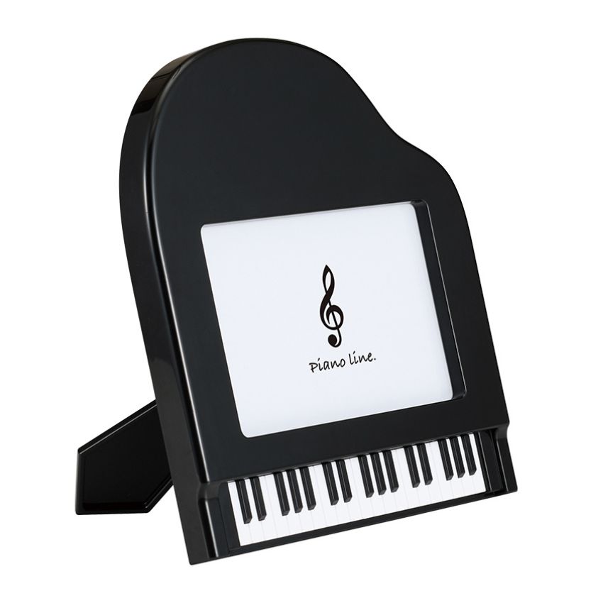 フォトスタンド ピアノライン フォトスタンド グランドピアノ 0577801 ブラック 手提げ袋付 まとめ注文可能 音楽雑貨 発表会 記念品 クリスマス お誕生日 ギフト 入学 卒業 吹奏楽部 音楽教室 ピアノ教室【メール便対応 1点まで】 [2]