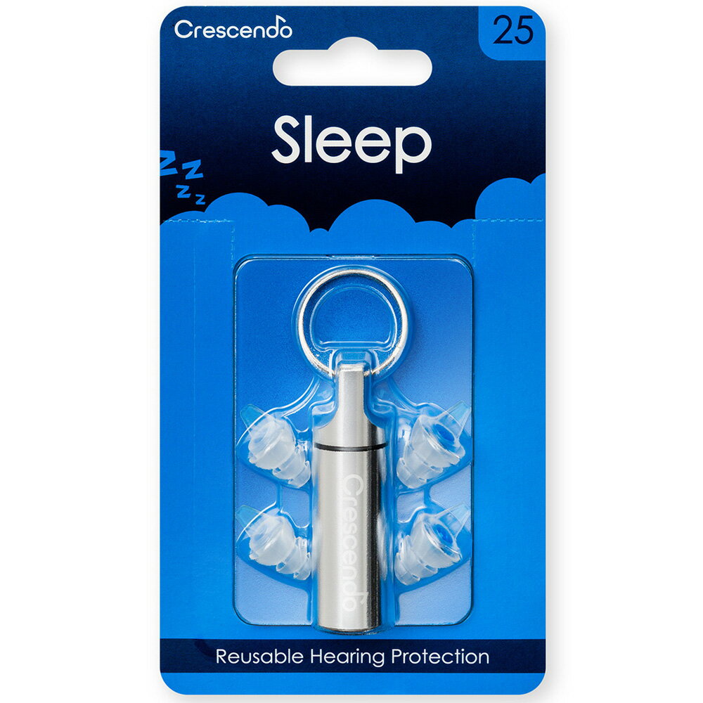 Crescendo　睡眠用耳栓　SLEEP25【メール便送料無料】