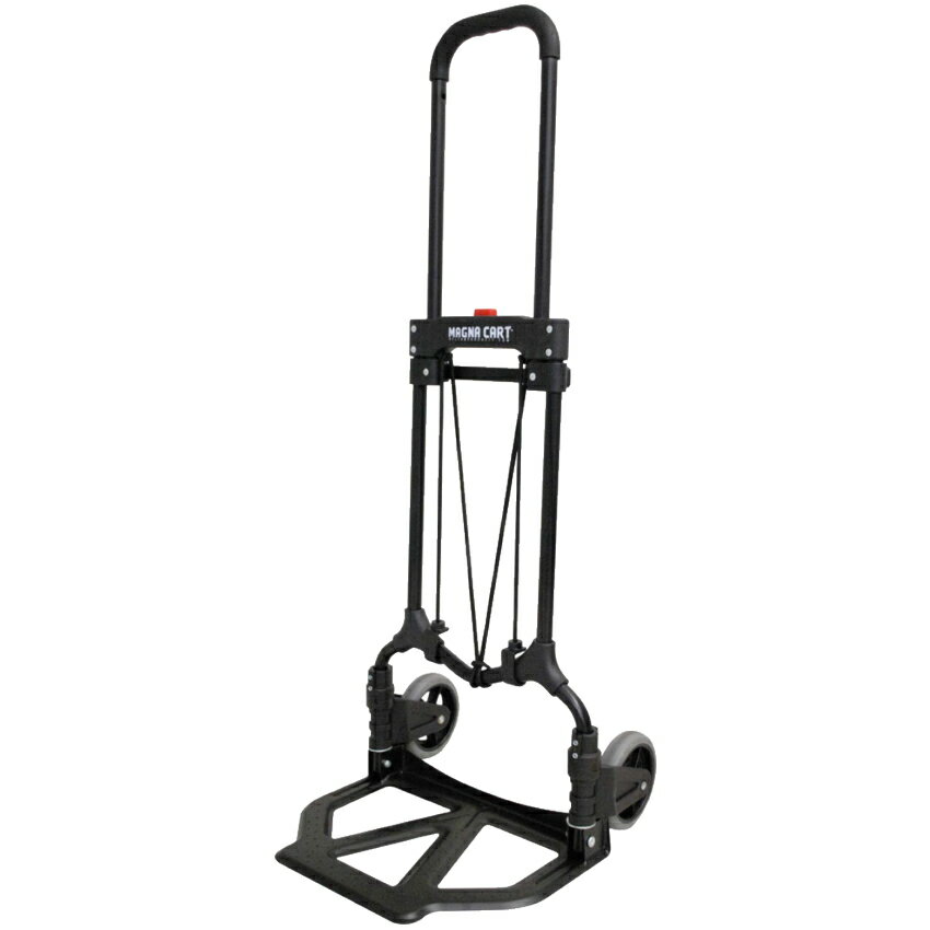 【送料無料】MAGNA CART マグナカート 折りたたみ式 ハンドトラック スチール製 ブラック