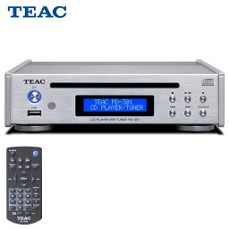 TEAC PD-301-X/S (シルバー) CDプレイヤー(4月27日時点 供給元在庫僅少)