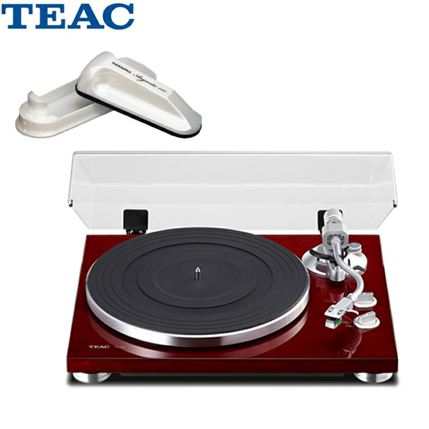 TEAC TN-350-SE CH (チェリー) 拭き取りレコードクリーナーセット