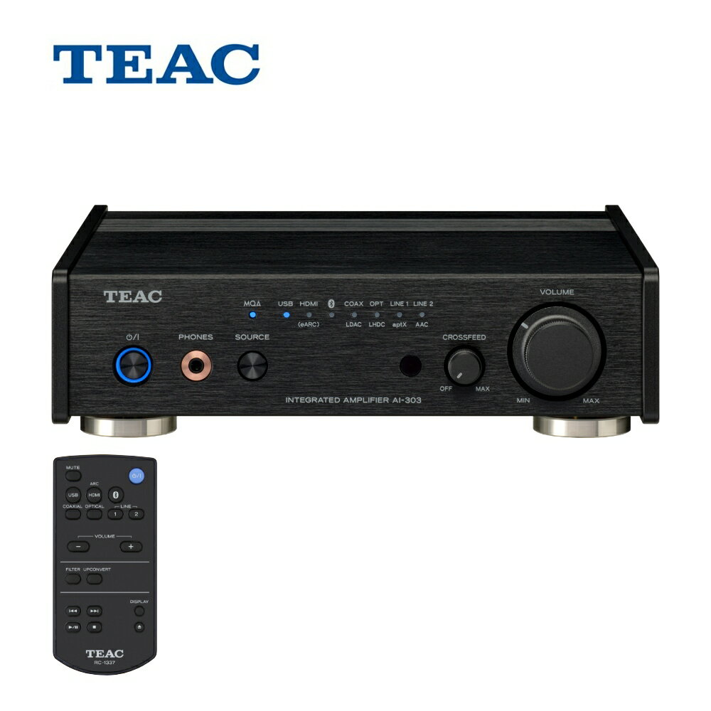 TEAC プリメインアンプ AI-303-B ブラック(2月15日時点 供給元在庫あり)