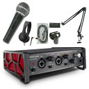 TASCAM US-2x2HR + ボーカル用マイク付き