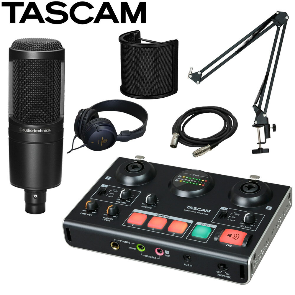 6/5はエントリーで最大P5倍★TASCAM US-42B 