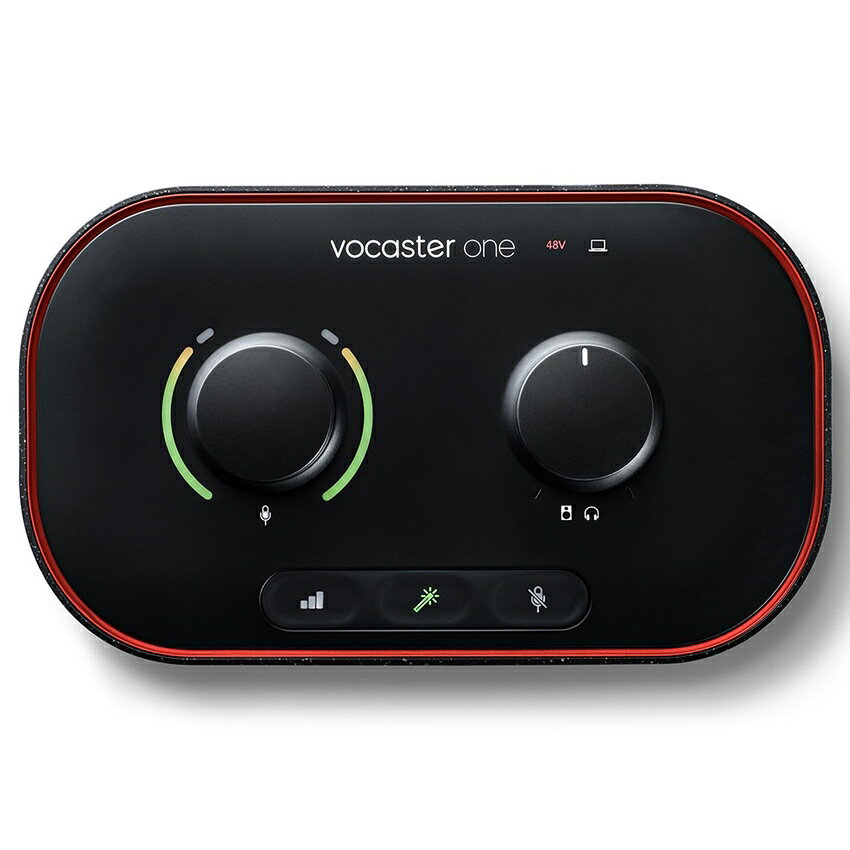 楽器のことならメリーネットのFocusrite Vocaster ONE　配信セット (ダイナミックマイク TM-70セット)｜アングル3