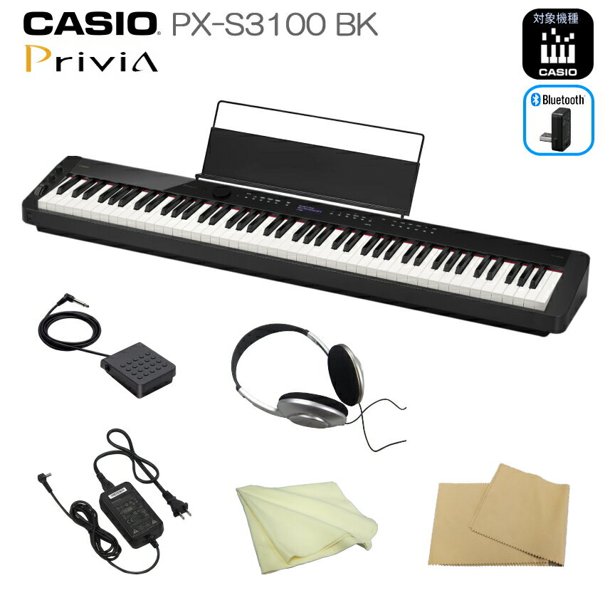  Żҥԥ 88 ֥å PX-S3100 CASIO ¿ǽǥԥΡ֥إåɥեդץץ Privia