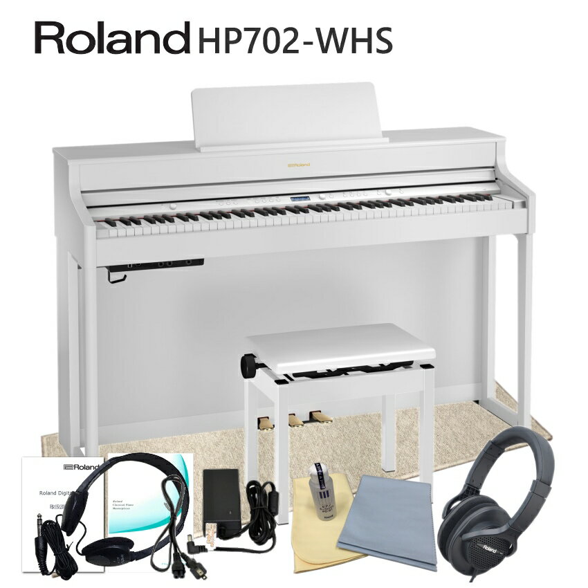 Roland Piano Digital HP702-WHS ホワイト