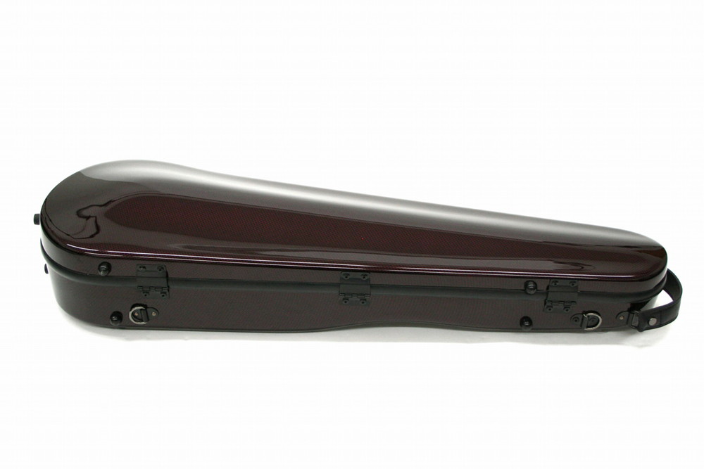Carbon Mac ( カーボンマック ) カーボンファイバー製 バイオリン ケースCFV-2【ワインレッド】バイオリンハードケース CFV2-WRD