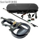 KIKUTANI Electric Violin Outfit ESV-380 4/4 夜間でも練習できる消音タイプのエレキバイオリン 本商品は、国内楽器メーカーのキクタニミュージックが発売元の消音タイプのエレキバイオリンESV380です。 ■当店の特徴 当店では、ご注文頂いたバイオリンは安価な機種も高額機種も全て試奏検品を行います。 弓に松ヤニを塗り、調弦を行って実際に数曲演奏しながら楽器の状態を確認致します。 メーカーから入荷したばかりの調整を行っていない商品は、当店基準では全て良品外になりますので、必ず当店の良品基準まで調整を行った上で発送させて頂いております。 ※当店で良品とした場合でも、楽器そのものの品質が大きく変わる訳ではございませんので、完璧とは言い難いところはございます。同じ型番の商品と比較するならば当店で調整を行った商品は状態が良いと言えますが、他の機種や他のメーカーの価格帯が高い商品との比較では品質は劣ります。その点、予めご了承ください。 ■セット品いろいろ ご使用目的を想定して様々なセットをご提案致しております。最近では、本物のバイオリンを既に持っておられても夜間の譜読み用に予備の楽器としてお求め頂く例も増えていましたので、余分な付属品のないシンプルなセットから、ご自身で独学でバイオリンを弾けるようになりたい！というご要望も多く独学向けのセットもご用意致しております。 □その他のセット品はこちら ■本体のサイズとエレキ部分の仕様 サイズ 4/4 ピックアップ 駒の下 ピエゾピックアップ スイッチ オン/オフ コントロール ボリューム 1トーン インプット マイク入力 ミニジャック（MONO） アウトプット ヘッドフォン出力（ステレオミニ） ライン出力（ミニジャックMONO） 電源 9V角形電池 ■ご案内致しております写真について ※本体の木目は、全て異なります。画像はサンプルとしてご覧下さい。木目や色味をお選び頂くことは出来ません。 ※モニタの調整などで、実物と異なった色に見える場合がございます。思った色と異なるなどの理由でのご返品またキャンセルは一切受付致しておりません。 ※付属品などのデザインは、余儀なく変更となる場合がございます。予めご了承ください。夜間でも練習できる消音タイプのエレキバイオリン ESV-380 本商品は、国内楽器メーカーのキクタニミュージックが発売元の消音タイプのエレキバイオリンESV380です。 現在国内の楽器メーカーで中国製のバイオリンを主に流通させているメーカーとブランドは、キョーリツコーポレーションのハルシュタット、マックコーポレーションのカルロジョルダーノ、キクタニミュージックのステンターの3社3種のブランドが代表的です。 それぞれに定番のエレキバイオリンを発売していて キョーリツ＝EV30(EV-30)、マックコーポレーション＝EV202（EV-202）、KIKUTANIミュージック＝ESV380（ESV-380）となります。 3種の中で最も消音性に優れているのはESV-380で他の二機種と比べると、生音は半分ほどの音量です。 ■エレキバイオリンとは エレキバイオリンの仕組みは、弦の振動を駒の下に取り付けたピックアップで拾い内蔵のプリアンプで音を増幅させてアンプに送る。もしくはヘッドフォンで聴く。という仕組みになっております。音量や音質の調整が可能です。 また、そのエレキバイオリンは、大きく2種類に分かれます。 普通のバイオリンにプリアンプを内蔵させた本体が鳴るタイプ。 また、当店オリジナル品や本商品の様に中が空洞になっていないボディの本体が鳴らないタイプ＝消音/サイレント。 2種は目的別に使い分けていただく必要がございます。 アンサンブル（合奏やバンド内で演奏）が目的でお求めいただくのであれば、本体が鳴るタイプがお勧めです。 周りで音がしていても弾き手がモニタリングできます。 また、ご自宅で夜間の練習やご近所に聞こえないように練習したい。とお考えの方には、本体が鳴らないタイプ（消音/サイレント）をお勧め致します。 本商品は、後者の音が鳴らないタイプのエレキバイオリンです。 全く鳴らない訳ではございませんので、アンプを通さなくてもヘッドフォンを装着しなくても音は聞こえますが、バイオリンから出てくる生の音はほぼ弦の音だけですので普通のバイオリンの1/4以下、また、エレキバイオリンの半分以下程となります。 ※厳密には測定していませんが、人間の耳で聴いてその様な印象です。 ■当店の特徴 当店では、ご注文頂いたバイオリンは安価な機種も高額機種も全て試奏検品を行います。 弓に松ヤニを塗り、調弦を行って実際に数曲演奏しながら楽器の状態を確認致します。 メーカーから入荷したばかりの調整を行っていない商品は、当店基準では全て良品外になりますので、必ず当店の良品基準まで調整を行った上で発送させて頂いております。 ※当店で良品とした場合でも、楽器そのものの品質が大きく変わる訳ではございませんので、完璧とは言い難いところはございます。同じ型番の商品と比較するならば当店で調整を行った商品は状態が良いと言えますが、他の機種や他のメーカーの価格帯が高い商品との比較では品質は劣ります。その点、予めご了承ください。 ■セット品いろいろ ご使用目的を想定して様々なセットをご提案致しております。最近では、本物のバイオリンを既に持っておられても夜間の譜読み用に予備の楽器としてお求め頂く例も増えていましたので、余分な付属品のないシンプルなセットから、ご自身で独学でバイオリンを弾けるようになりたい！というご要望も多く独学向けのセットもご用意致しております。 ■詳細解説 本体について ペグは普通のバイオリンと同じタイプです。安価なバイオリンには最近トルク調整式のペグが採用されていることがございますが、本商品はヘッドに差し込むだけの通常タイプのペグです。 このタイプのペグは、調弦や丁度良いところでピタッと止めるためにコツが必要です。 初心者の方には調弦（チューニング）が最初の壁になりますが、本商品に限らず弦楽器は全て演奏前のチューニングが必要ですので、がんばって練習頂かなければなりません。 ペグの止まり具合は当店で試奏検品の際に止まりにくい物は調整して出荷させて頂きます。安価なバイオリンはペグが止まりにくいという場合が多いのですが、本商品はそんな中で止めやすい方だと思います。 弓について 本商品に限らず中国製のバイオリンに付属している弓は、残念ながら品質は安定しておりません。 当店では、付属の弓にマツヤニを塗り試奏検品を行いますので実際に弓に負荷をかけて検品致しますが、出荷時に良品範囲の弓であっても状態が良いとは言いにくいのが現状です。 スティック部分や毛の取り付け部分は強く有りませんので、弓のお取り扱いには十分注意してください。 ※弓の毛は演奏中以外は必ずゆるめてください。ご購入後の取り扱いについては当店から商品と一緒にお届けする取り扱い説明書を必ずお読みください。お取り扱いの間違いによって生じた故障は保証対象外となります。 仕上げについて この価格帯では十分な品質だと思いますが、全体の仕上げとしてはやはりある程度妥協が必要です。 例えば、小傷などは当たり前の様についていてキズのないバイオリンの方が少ないかも知れません。目立ったキズではございませんが、最終の仕上げより前の段階でついたキズにそのまま塗装がされていたりいたします。大変恐れ入りますが、全体の仕上げに関しましては予めご了承ください。 ■本体のサイズとエレキ部分の仕様 サイズ 4/4 ピックアップ 駒の下 ピエゾピックアップ スイッチ オン/オフ コントロール ボリューム 1トーン インプット マイク入力 ミニジャック（MONO） アウトプット ヘッドフォン出力（ステレオミニ） ライン出力（ミニジャックMONO） 電源 9V角形電池 ■ご案内致しております写真について ※本体の木目は、全て異なります。画像はサンプルとしてご覧下さい。木目や色味をお選び頂くことは出来ません。 ※モニタの調整などで、実物と異なった色に見える場合がございます。思った色と異なるなどの理由でのご返品またキャンセルは一切受付致しておりません。 ※付属品などのデザインは、余儀なく変更となる場合がございます。予めご了承ください。 ■当店の検品内容について一部ご紹介致します。