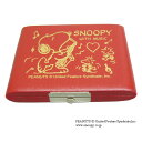 SNOOPY スヌーピー リードケース アルトサックスレッド 5枚用【メール便送料無料】