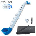 NUVO プラスチック製 サックス jSax ホワイト/ブルー (ヌーボ ジェイサックス) N520JWBL/ C管 サックス