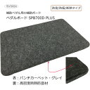 ピアノ補助ペダル&補助台用 ボード グレイ【450×300】SPB700D-PB 断熱タイプ 厚さ20mm ペダルボード フラットボード 静のオプションボードと...