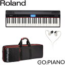 Roland ローランド 小型キーボード GO Piano (ピアノ系音色が充実) ゴーピアノ ケースセット
