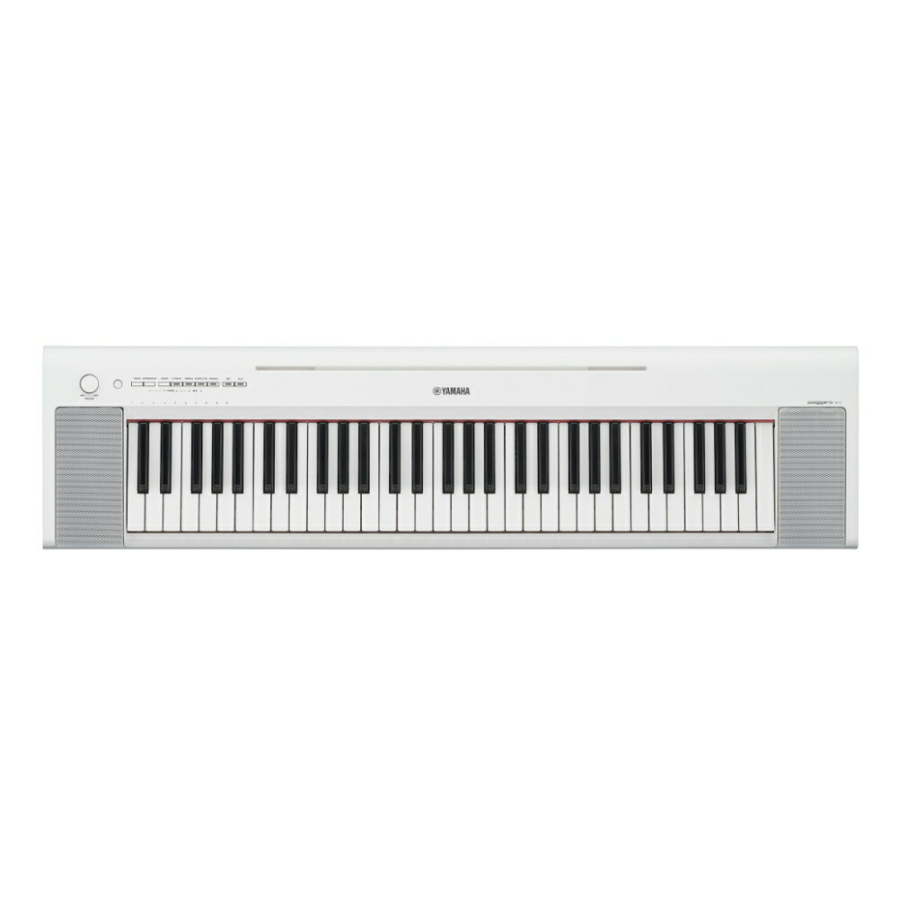 ダストカバー付き■ヤマハ キーボード 61鍵盤 YAMAHA 電子キーボード NP-15WH ホワイト