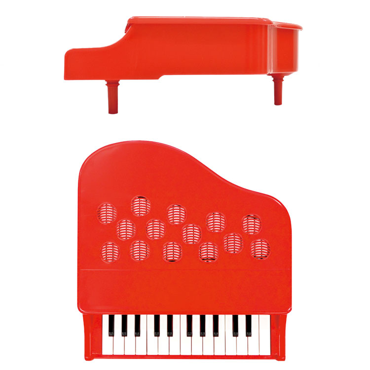 たのしいどうよう曲集付き カワイ ミニピアノ P-25 ポピーレッド 1183 河合楽器 KAWAI 2