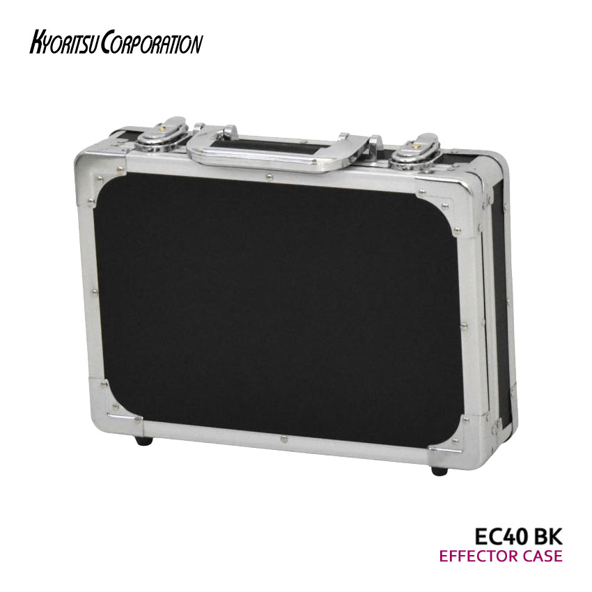 【4日20時〜限定 最大10％OFF】KC エフェクターケース EC40 BK エフェクターボード キョーリツ