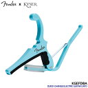 Fender x Kyser エレキギター用カポタスト KGEFDBA QUICK-CHANGE CAPO【メール便送料無料】