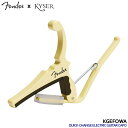 Fender x Kyser エレキギター用カポタスト KGEFOWA QUICK-CHANGE CAPO【メール便送料無料】