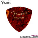 Fender ピック トライアングル ミディアム べっ甲柄 12枚 346 SHAPE CLASSIC CELLULOID PICK MEDIUM フェンダー【メール便送料無料】