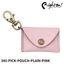 Right On! STRAPS sbNP[X PICK POUCH PLAIN PINK CgIIXgbvX