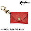 Right On! STRAPS sbNP[X PICK POUCH PLAIN RED CgIIXgbvX