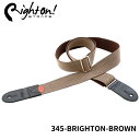 RightOn! STRAPSのROADRUNNER Seriesストラップ「BRIGHTON」です。 自然で柔らかな質感を持った布を使用。耐久性もテストされた物をセレクトしています。ヘリンボーンパターンでトラッドな落ち着いたデザインの中にもRightOn!STRAPS独自のアクセスポケットを装備しています。エンドタブにはレザーを使用。88～155cm間を長さ調整可能。 【仕様】 ■ブランド：Right On! STRAPS ■機種：BRIGHTON ■色：BROWN ■素材：布 ■エンドタブ：合皮 ■長さ：約880mm～約1,550mm ■幅：約40mm ■厚さ：約2mm ※表示サイズは多少の誤差、個体差のある場合があります。 ※製品の仕様及びデザインは改良のため予告なく変更することがあります。 ※ディスプレイの設定などにより色調が実物と異なる場合がございますが、ご購入後に思った色と違うなどでのキャンセルはご遠慮下さい。 【宅配便ご希望の方】はこちらの商品を一緒にカートにお入れください。RightOn! STRAPSについて RightOn! STRAPS（ライトオン！ストラップス）は、スペインでファッションブランドを手がけるGilcar社のブランドとして、2012年に生まれました。Gilcar社はDiesel、Zara、Massimo Dutti、Mango、Desigual、Adolfo Dominguez、Carolina Herrera等の国際的なブランドのベルト、バッグ、ブレスレットを始め、多岐にわたる革製品を作っております。品質に厳しいアパレル市場に製品を供給してきた歴史は40年以上に渡ります。 RightOn! STRAPS ストラップ BRIGHTON ブライトン BROWN RightOn! STRAPSのROADRUNNER Seriesストラップ「BRIGHTON」です。 自然で柔らかな質感を持った布を使用。耐久性もテストされた物をセレクトしています。ヘリンボーンパターンでトラッドな落ち着いたデザインの中にもRightOn!STRAPS独自のアクセスポケットを装備しています。エンドタブにはレザーを使用。88〜155センチメートル間を長さ調整可能。 【仕様】 ■ブランド：Right On! STRAPS ■機種：BRIGHTON ■色：BROWN ■素材：布 ■エンドタブ：合皮 ■長さ：約880mm〜約1,550mm ■幅：約40mm ■厚さ：約2mm ※表示サイズは多少の誤差、個体差のある場合があります。 ※製品の仕様及びデザインは改良のため予告なく変更することがあります。 ※ディスプレイの設定などにより色調が実物と異なる場合がございますが、ご購入後に思った色と違うなどでのキャンセルはご遠慮下さい。 ※店頭及び他のショッピングサイトでも販売を致しておりますので、ご注文頂くタイミングによっては売り切れの場合がございます。ご注文時に売り切れの場合は、お取り寄せにお時間を頂くこととなります。予めご了承下さい。