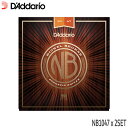 アコースティックギター弦 ダダリオ NB1047 2セット ニッケルブロンズ エクストラライト D'Addario【メール便送料無料】