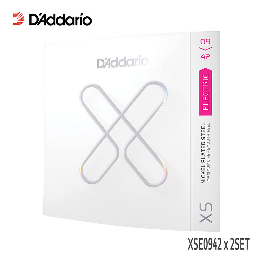 エレキギターギター弦 ダダリオ コーティング弦 XSE0942 2セット D'Addario【メール ...