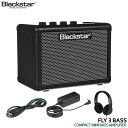 ブラックスターのポータブルミニベースアンプ「FLY3 BASS」です。 大音量の出るコンパクトで革新的なミニアンプ。クリーンとオーバードライヴの2チャンネル構成で、継続的にミドルのボリュームを抑えるEQサブコントロールとコンプレッサーを搭載しています。バッテリー駆動に対応していますので、持ち歩くのに最適なベースアンプです。純正ACアダプター＆ヘッドホン付きです。 【主な仕様】 ■ブランド：Blackstar ■機種：FLY 3 BASS ■タイプ：ベースアンプ ■出力：3W ■スピーカー：3'' ■電源：単3乾電池×6、ACアダプター ■外形寸法：170mm（W）×126mm（H）×102mm（D） ■重量：0.9kg ※製品の仕様及びデザインは改良のため予告なく変更することがあります。 ※ディスプレイの設定などにより色調が実物と異なる場合がございますが、ご購入後に思った色と違うなどでのキャンセルはご遠慮下さい。ブラックスターのポータブルミニベースアンプ「FLY3 BASS」です。 大音量が実現できるコンパクトで革新的なミニベースアンプ。2つの選択可能なチャンネル、継続的に変化するミドルトーンを抑えるEQ、サブベース、ダイナミックスをコントロールする究極のコンプレッサーを組み合わせることにより、ベースギター、携帯電話、タブレット用にどこへでも持ち運べる完璧なアンプです。 内蔵のMP3/LINE INジャックが搭載されているため、MP3プレイヤー、携帯電話、ノートパソコン、タブレットなどと接続し、お気に入りの曲のジャムセッションを行なうことができます。スピーカーエミュレーテッドアウトのジャックもヘッドフォンやレコーディングのために使うことができます。 【コントロール】 GAIN：オーバードライブの量を調整します。クリーンチャンネルが選択されている時、反時計回りの位置ではクリーントーン、時計回りに上げていくとクランチトーンになっていきます。ODスイッチをONにすると、反時計回りの位置ではクリーントーンから歪み始めるギリギリのサウンド、時計回りに上げていくと歪んだサウンドになります。 EQ：好みのトーンのレスポンスを得るためのEQカーブの深さを調整します。ツマミを完全に反時計回りにすると、わずかに中音域が強調された比較的フラットなトーンを得られ、時計回りにすると中音域が400Hz程度に抑えられたレスポンスのトーンを得られます。 COMP：内蔵コンプレッサーの圧縮率を調整します。ツマミを完全に反時計回りにすると、比率は1:1になるため、事実上オフになります。さらに時計回りに変わると、圧縮比が徐々に増加します。コンプレッションは、オーディオシグナルのダイナミックレンジを微調整しピーク音や立ち上がりの音をやわらげます。 SUB：ハーモニック生成器のレベルを設定します。これにより通常のシグナルとミックスされる低音域の周波数が追加されます。すると最も低い音域の幅が広がり、ミニアンプから驚くべきベース音が創出されます。 VOLUME：アンプの音量を調整します。時計回りに回すと音量が上がります。 純正ACアダプター「PSU-1」とヘッドホンが付いたお得なセットです。 ブランド Blackstar 機種 FLY 3 BASS タイプ ベースアンプ 定格出力 3W スピーカー 3''×1 コントロール ゲイン、ODスイッチ、EQデプス、コンプレシオ、サブコントロール、ボリューム 接続端子 INPUT、MP3/LINE IN、EM. OUT＆PHONES、EXTENSION SPEAKER、DC IN 電源 単3乾電池×6、ACアダプター 外形寸法 170mm（W）×126mm（H）×102mm（D） 重量 0.9kg 付属品 専用ACアダプター：PSU-1（DC 6.5V-1.5A）、ヘッドホン ※製品の仕様及びデザインは改良のため予告なく変更することがあります。 ※ディスプレイの設定などにより色調が実物と異なる場合がございますが、ご購入後に思った色と違うなどでのキャンセルはご遠慮下さい。 ※店頭及び他のショッピングサイトでも販売を致しておりますので、ご注文頂くタイミングによっては売り切れの場合がございます。ご注文時に売り切れの場合は、お取り寄せにお時間を頂くこととなります。予めご了承下さい。 コントロールパネル