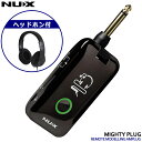 NUXのモデリングヘッドホンアンプ「MIGHTY PLUG」です。 Bluetooth接続を使用し、多彩な使い方が出来るプラグインモデリングアンプ。ヘッドホンを使用し、静かに高音質なサウンドで演奏する事ができます。モバイルアプリをダウンロードすれば内蔵されたエフェックトもお好みに設定＆保存できます。ヘッドホンが付いたお得なセットです。 【主な仕様】 ■ブランド：NUX ■機種名：MIGHTY PLUG（MP-2） ■タイプ：モデリングヘッドホンアンプ ■内蔵電池：Built-in rechargeable LiPo battery 3.7V/1000mAh ■連続使用可能時間：約3時間 ※使用状態によって異なります。 ■外形寸法：41mm（W）×81mm（H）×30mm（D） ■重量：62g ■付属品：充電用USBケーブル、ヘッドホン ※製品の仕様及びデザインは改良のため予告なく変更することがあります。 ※ディスプレイの設定などにより色調が実物と異なる場合がございますが、ご購入後に思った色と違うなどでのキャンセルはご遠慮下さい。NUX ヘッドホンアンプ MIGHTY PLUG MP-2 ヘッドホンセット ニューエックス ブルートゥース対応モデリングアンプ NUXのモデリングヘッドホンアンプ「MIGHTY PLUG」です。 Bluetooth接続を使用し、多彩な使い方が出来るプラグインモデリングアンプ。ヘッドホンを使用し、静かに高音質なサウンドで演奏する事ができます。モバイルアプリをダウンロードすれば内蔵されたエフェックトもお好みに設定＆保存できます。ヘッドホンが付いたお得なセットです。 - 本商品の特徴 - ・楽器とヘッドフォンを接続し簡単に使えるエレキギター/ベース用のヘッドフォンアンプ。 ・スマホやタブレット端末とBluetooth接続し、無料アプリ（Mighty Amp）でアンプのコントロールやメトロノームを含む11種類のドラムパターン、端末の音楽を再生する事が可能。 ・多数のモデリングアンプ、エフェクトに加え、IRキャビネットシミュレーター、IRアコースティックギターシミュレーターも利用可能。 ・NUX独自のTSAC（True Simulation of Analog Circuit）技術を使用し、リアルなサウンドを再現。 ・USBケーブルでパソコンと接続してオーディオインターフェイスとしても使用可能。演奏を録音、ヘッドフォン端子からギターとパソコン音源両方のモニタリングも出来ます。 ・フル充電で約3時間の使用が可能な充電式バッテリー内蔵。 Bluetoothを使用しスマートフォン/タブレット端末と接続。専用無料アプリを使用すれば、内蔵された多数のギター・ベース用エフェクト、アンプモデリング、IR（Impulse Response）スピーカーキャビネットシミュレーターが内蔵されています。また、エレクトリックギターを使いアコースティックギターをシミュレートすることも可能です。また、音楽に合わせて演奏や、コンピューターに接続してギター/ベースの録音に使用することも可能です。 ※専用無料アプリ「Mighty Amp」は、App Store、Google Playから無料ダウンロードしてください。 【主な仕様】 ブランド NUX 機種名 MIGHTY PLUG（MP-2） タイプ モデリングヘッドホンアンプ 内蔵電池 Built-in rechargeable LiPo battery 3.7V/1000mAh 連続使用可能時間 約3時間 ※使用状態によって異なります。 外形寸法 41mm（W）×81mm（H）×30mm（D） 重量 62g 付属品 充電用USBケーブル、ヘッドホン ※製品の仕様及びデザインは改良のため予告なく変更することがあります。 ※ディスプレイの設定などにより色調が実物と異なる場合がございますが、ご購入後に思った色と違うなどでのキャンセルはご遠慮下さい。 ※店頭及び他のショッピングサイトでも販売を致しておりますので、ご注文頂くタイミングによっては売り切れの場合がございます。ご注文時に万一売り切れとなっておりました際は、誠に申し訳ございませんがご容赦くださいませ。