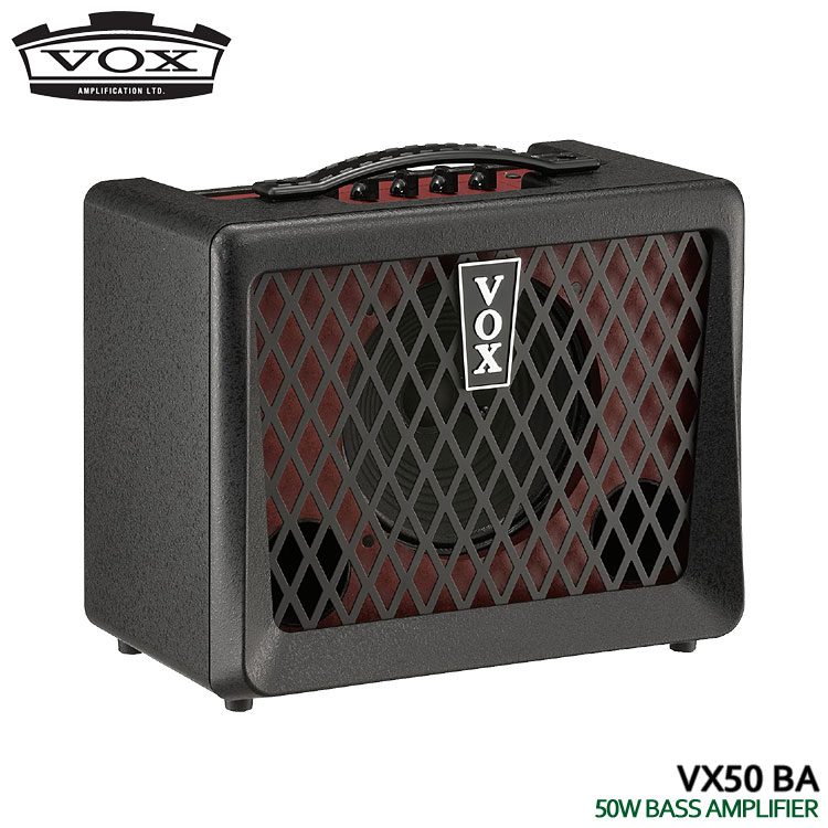 【持ち運び楽々4.5kg】VOX 50W ベースアンプ VX50 BA ボックス Nutube搭載