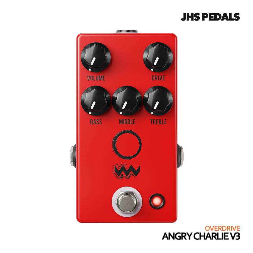 5/15はエントリーで最大P5倍★JHS Pedals ディストーション Angry Charlie V3 エフェクター