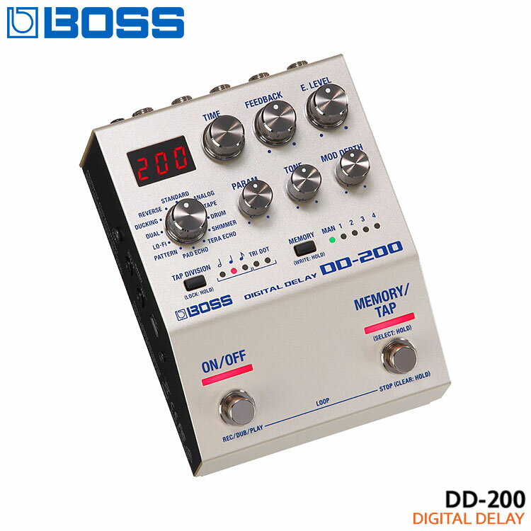 BOSS デジタルディレイ DD-200 Digital Delay ボスコンパクトエフェクター