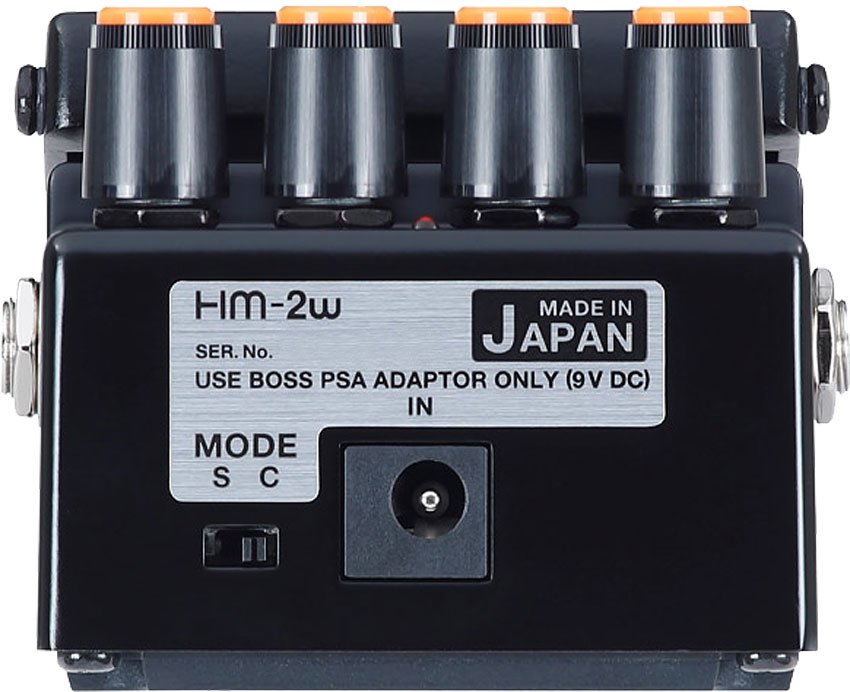 純正アダプター付 BOSS 技クラフトシリーズ ヘビーメタル HM-2W Heavy Metal ボスコンパクトエフェクター