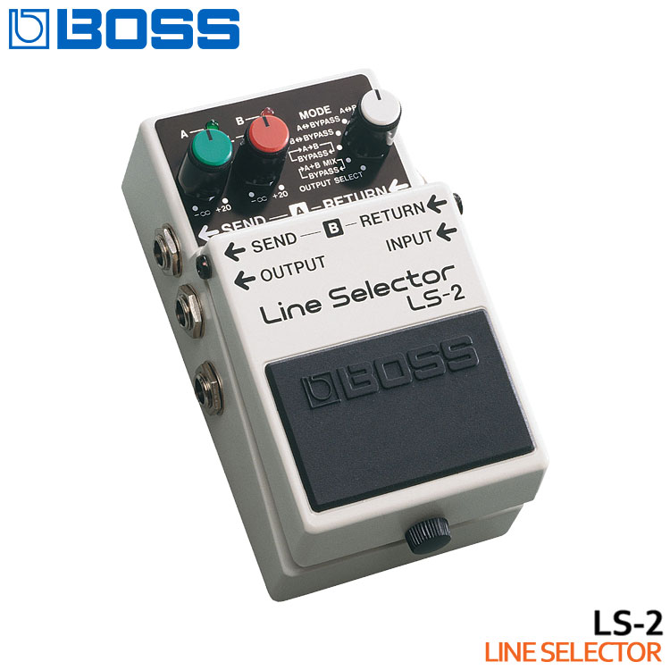 5/20はエントリーで最大P5倍★BOSS ラインセレクター LS-2 Line Selector ボスコンパクトエフェクター