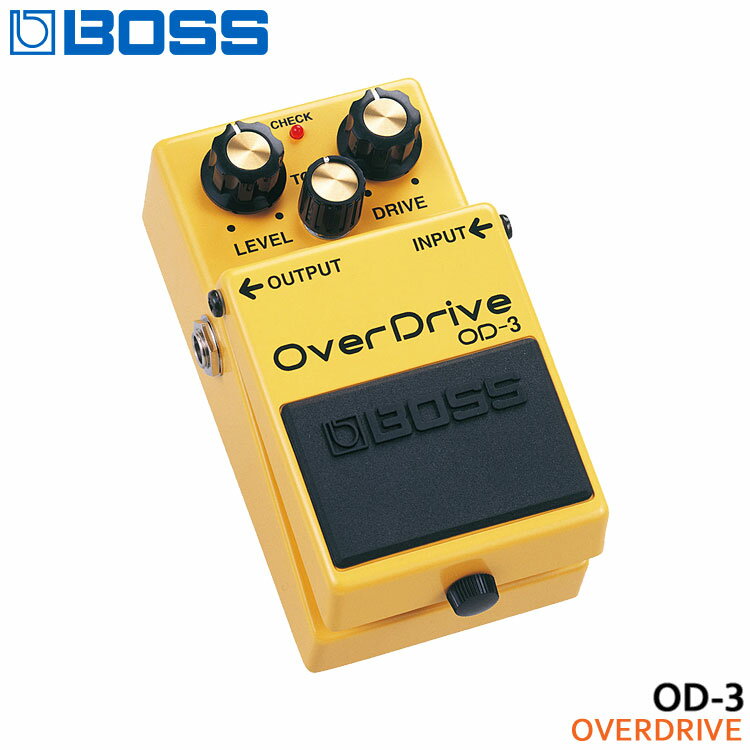 5/20はエントリーで最大P5倍★BOSS オーバードライブ OD-3 OverDrive ボスコンパクトエフェクター