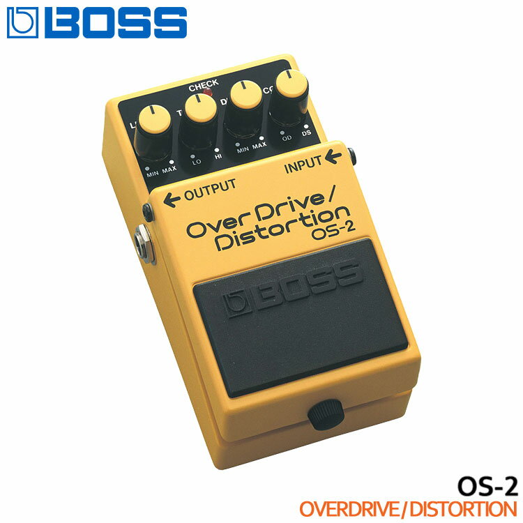 BOSS オーバードライブ/ディストーション OS-2 OverDrive/Distortion ボスコンパクトエフェクター