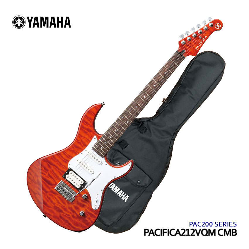 YAMAHA エレキギター PACIFICA212VQM パシフィカ キャラメルブラウン CMB ヤマハ