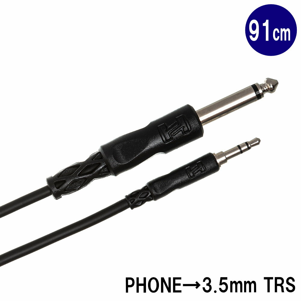 樂天商城 - 91cm 標準フォン→ステレオミニ 分配ケーブル HOSA CMP-103