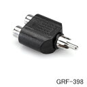 HOSA ステレオ→モノラル変換コネクター RCA【メール便送料無料】